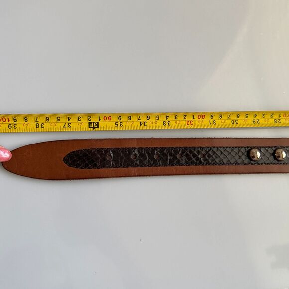 Dolce & Gabbana stud belt unisex authentic with COA size 90 cm 36” main image 7